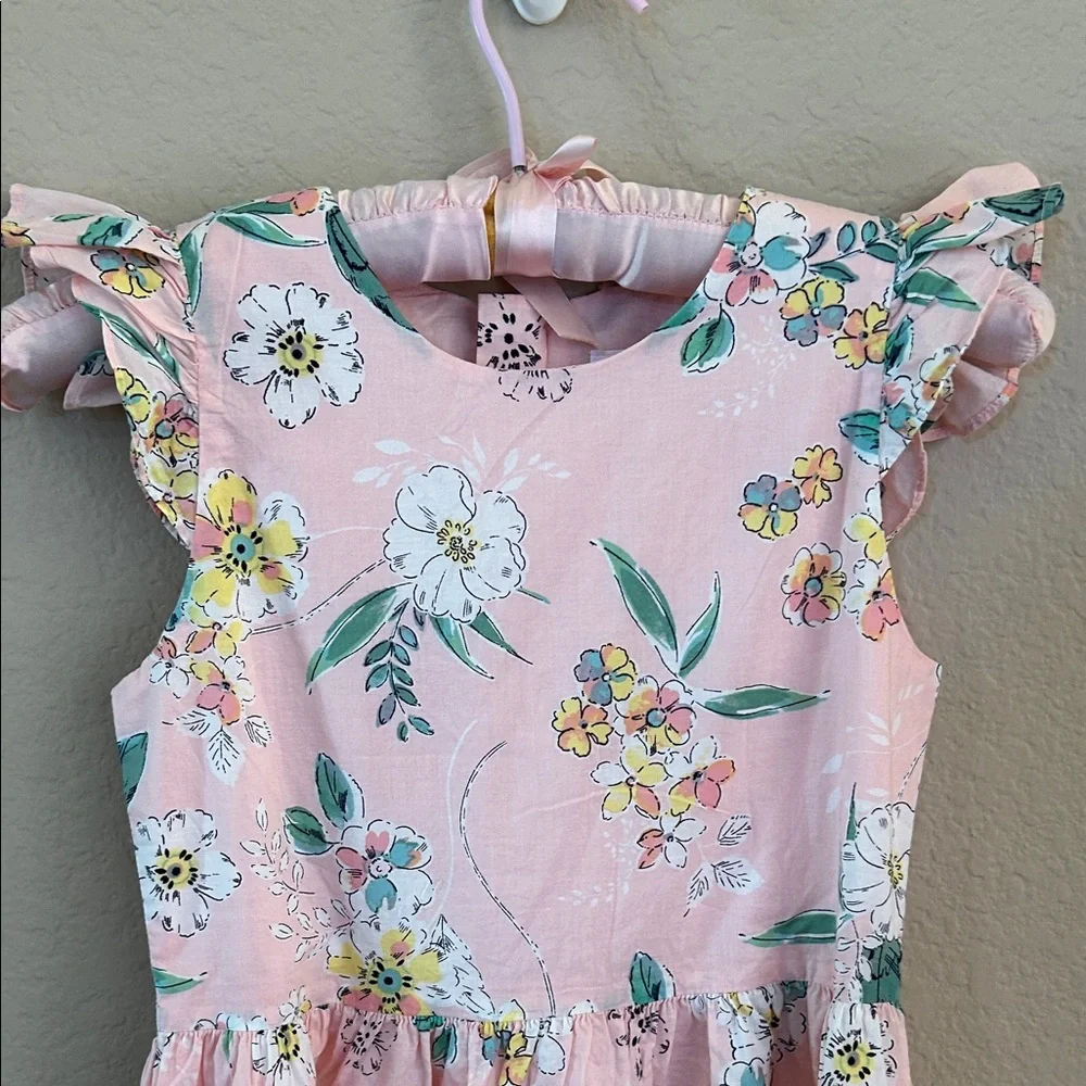 Gap Kids Floral Pink Dress